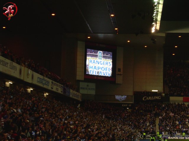 Rangers
vs
Hapoel Tel-Aviv