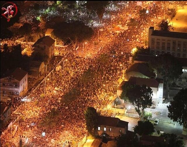 Demonstration for social justice, Tel Aviv, August 6 2011 